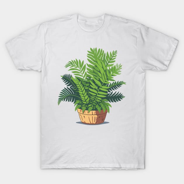 Potted Fern T-Shirt by SpriteGuy95